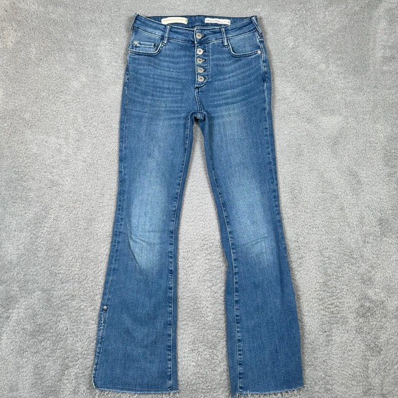 Pilcro and the Letterpress Denim - Pilcro and the Letterpress Anthropologie‎ High Rise Skinny Bootcut Jeans Blue 26